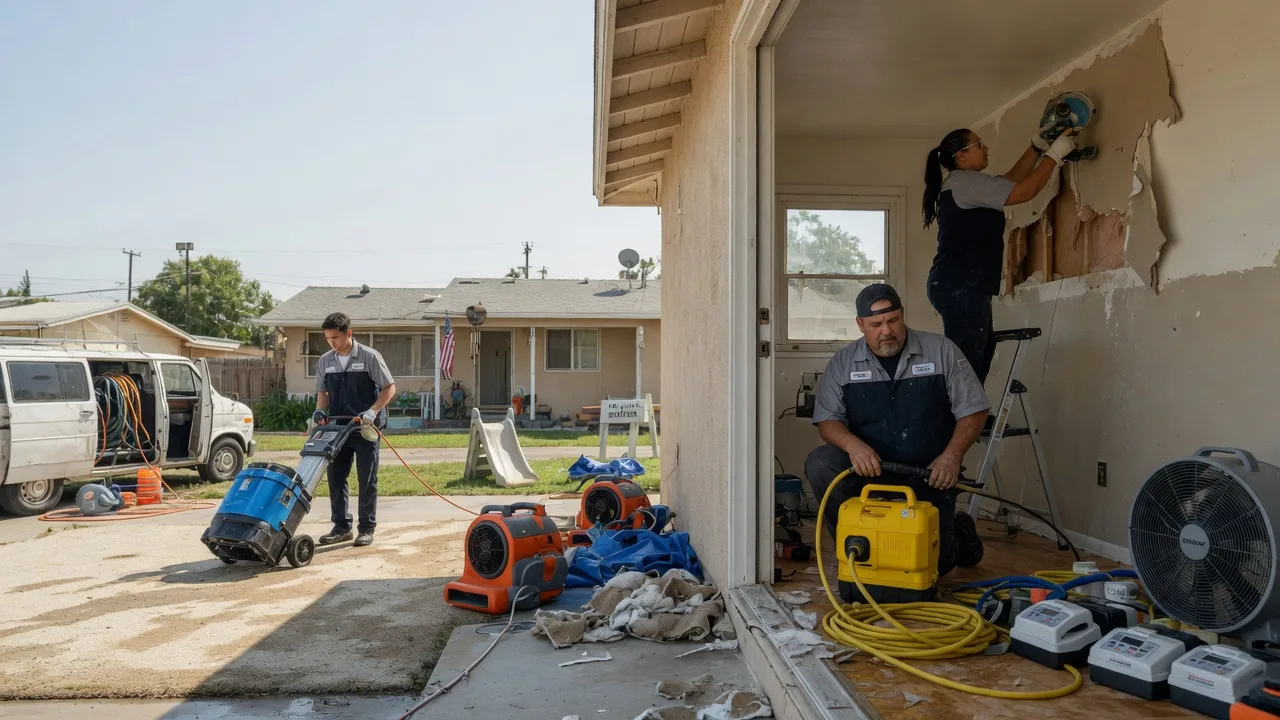 Water Damage Restoration in Williamsville, IL near me